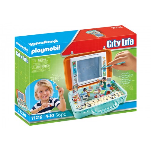Playmobil City Life Βαλιτσάκι Σχολική Τάξη (71216)