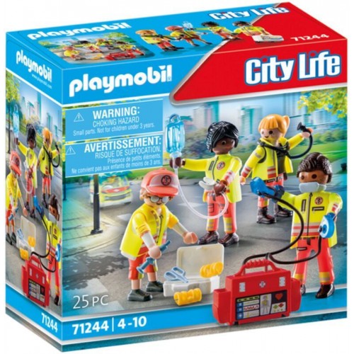 Playmobil City Life- Ομάδα Διάσωσης (71244)