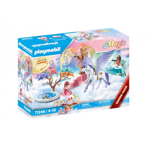 Playmobil Magic- Πριγκίπισσες και άμαξα με πήγασο (71246)