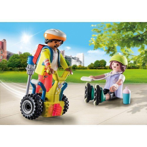 Playmobil City Life- Starter Pack Διάσωση με Self-balance (71257)