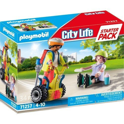Playmobil City Life- Starter Pack Διάσωση με Self-balance (71257)
