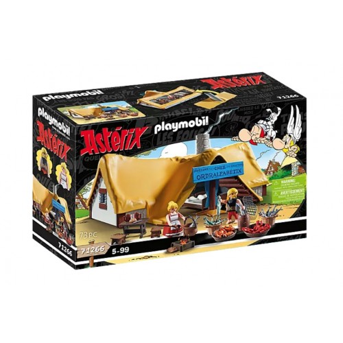 Playmobil Asterix- Η καλύβα του ψαρά Αλφαβητίξ (71266)