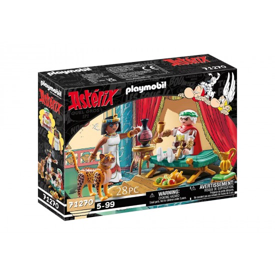 Playmobil Asterix- Καίσαρας και Κλεοπάτρα (71270)