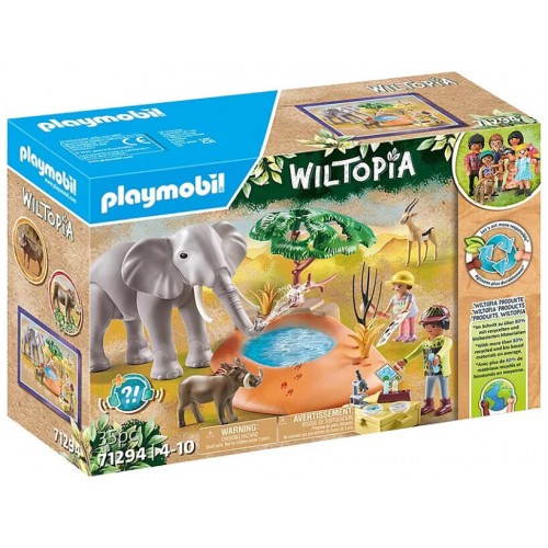 Playmobil Wiltopia Εξερευνητές Και Ελέφαντας (71294)