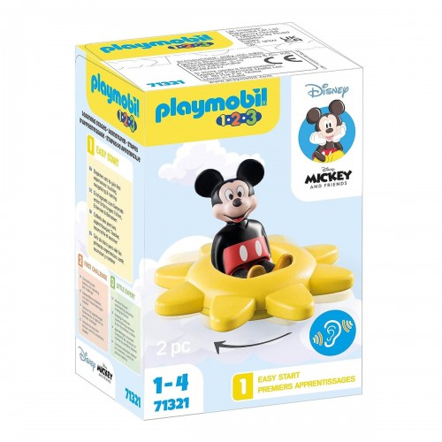 Playmobil 123 Mickey Mouse Με Περιστρεφόμενο Ήλιο (71321)
