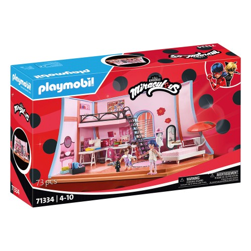 Playmobil Miraculous Το Δωματιο Της Marinette (71334)