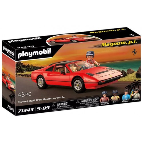 Playmobil Magnum, P.I. Ferrari 308 Gts Quattrovalvole (71343)
