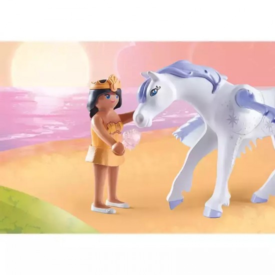 Playmobil Princess Magic Πήγασος και Πριγκίπισσες του Ουράνιου Τόξου (71361)