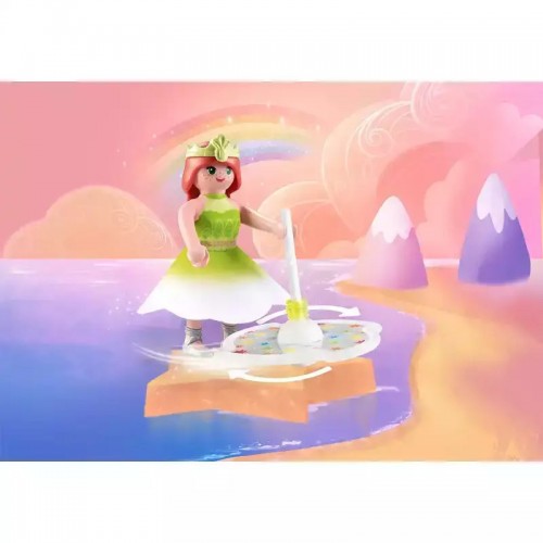 Playmobil Princess Magic Πριγκίπισσα Του Ουράνιου Τόξου Με Σβούρα (71364)