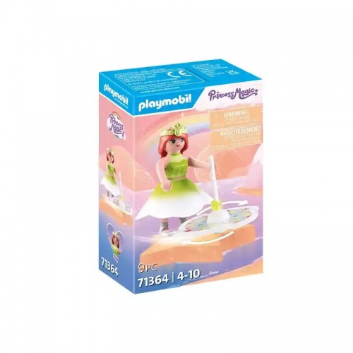 Playmobil Princess Magic Πριγκίπισσα Του Ουράνιου Τόξου Με Σβούρα (71364)