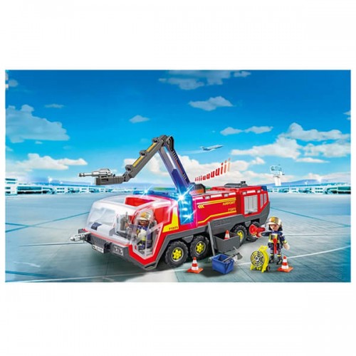 Playmobil City Action Πυροσβεστικό Όχημα Με Φώτα Ήχο & Πυροσβεστικό Κανόνι (71371)