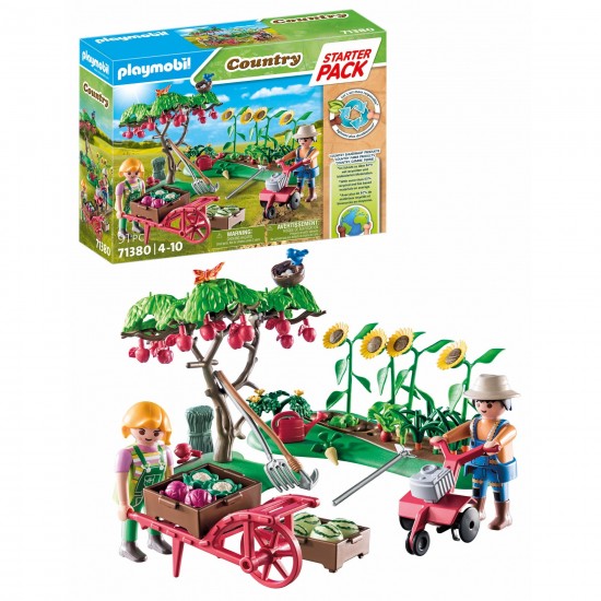 Playmobil Country Starter Pack Κήπος λαχανικών αγροκτήματος (71380)