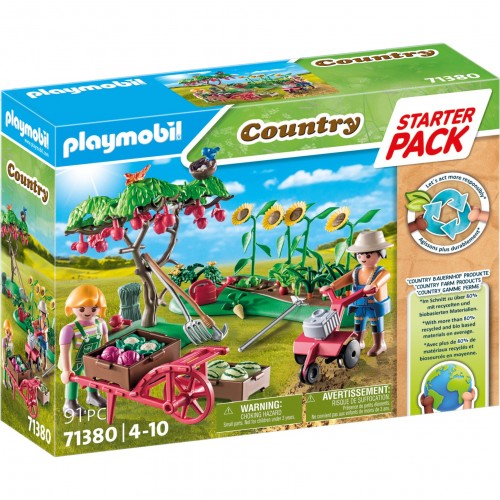 Playmobil Country Starter Pack Κήπος λαχανικών αγροκτήματος (71380)