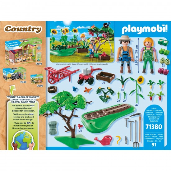 Playmobil Country Starter Pack Κήπος λαχανικών αγροκτήματος (71380)