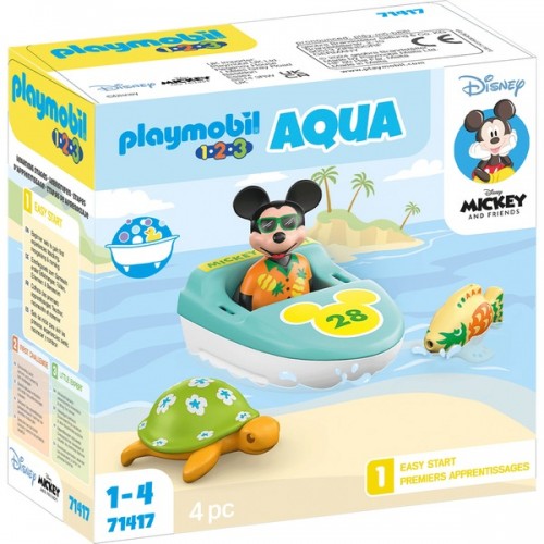 Playmobil 1.2.3 Disney Mickey's Boat Tour(71417)