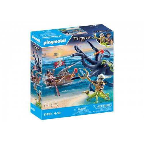 Playmobil Pirates Battle With The Giant Octopus (71419)