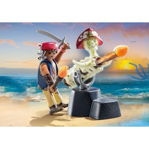 Playmobil Pirates Πειρατής Με Κανόνι (71421)