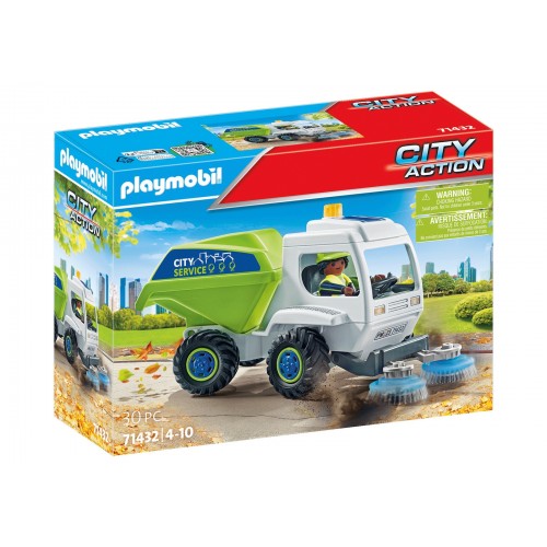Playmobil City Action Όχημα Καθαρισμού Δρόμων (71432)