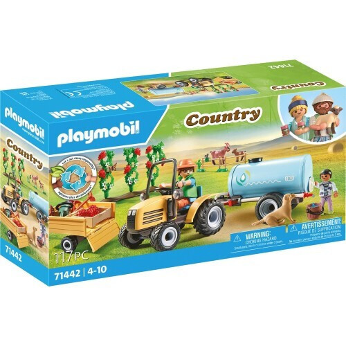 Playmobil Country Τρακτέρ Με Βυτιοφόρο (71442)