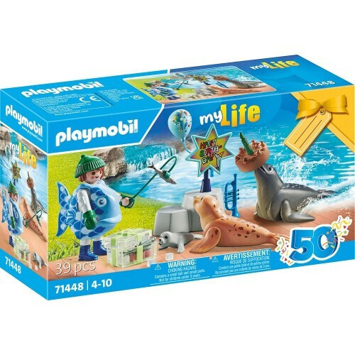 Playmobil City Life Πάρτυ Στο Ενυδρείο Με Τις Φώκιες(71448)