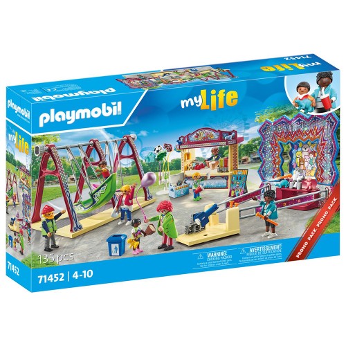 Playmobil My Life Λούνα παρκ με Λαμπάδα (71452)