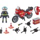 Playmobil City Action Πυροσβέστης Με Μοτοσικλέτα (71466)