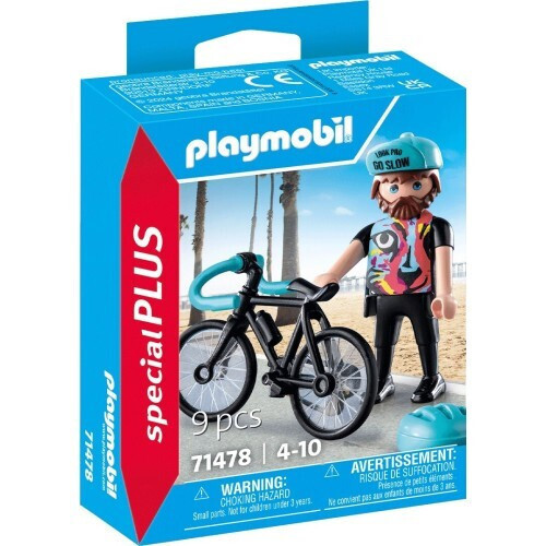 Playmobil Sports & Action Ποδηλασία Δρόμου(71478)