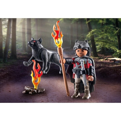 Playmobil Special Plus Πολεμιστής με λύκο (71482)