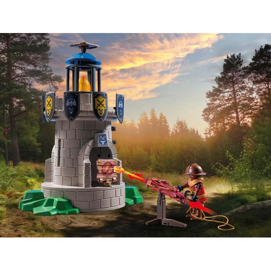 Playmobil Novelmore Πύργος Ιπποτών με δράκο και σιδηρουργό με Λαμπάδα (71483)