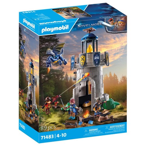 Playmobil Novelmore Πύργος Ιπποτών με δράκο και σιδηρουργό  (71483)