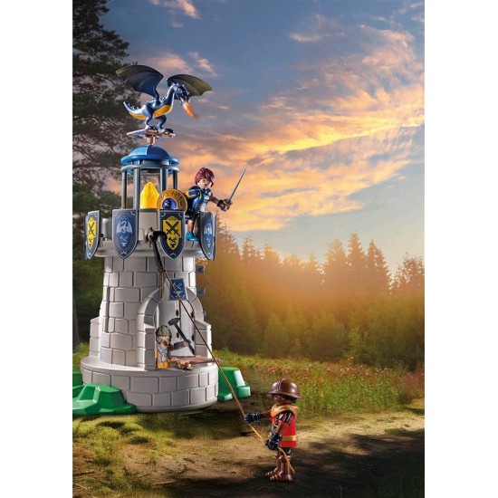 Playmobil Novelmore Πύργος Ιπποτών με δράκο και σιδηρουργό  (71483)