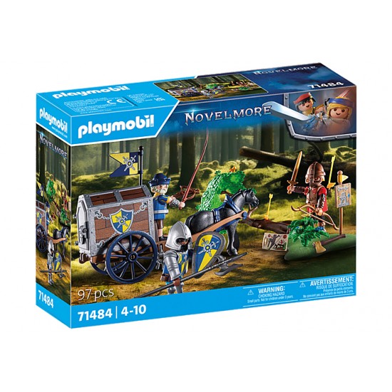 Playmobil Novelmore Ληστεία Εμπορικής Άμαξας (71484)