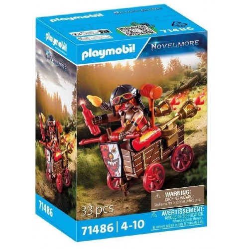 Playmobil Novelmore O Kahboom Με Το Αγωνιστικό Του Όχημα (71486)