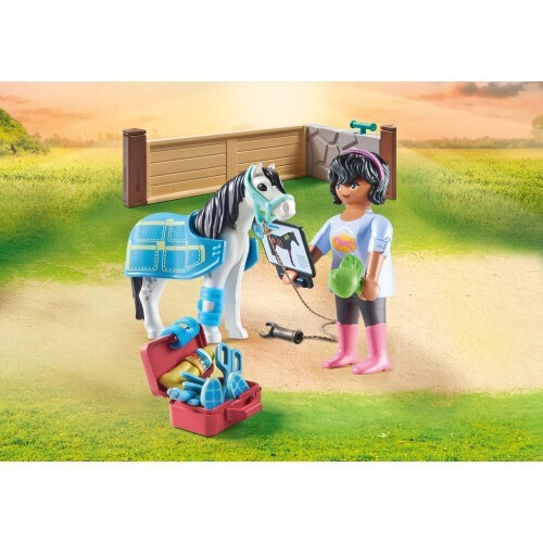 Playmobil Horses Of Waterfall Ιππίατρος Και Άλογο(71497)