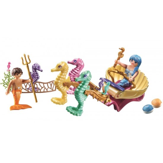 Playmobil Princess Magic Γοργονο-άμαξα Με Ιππόκαμπους(71500)