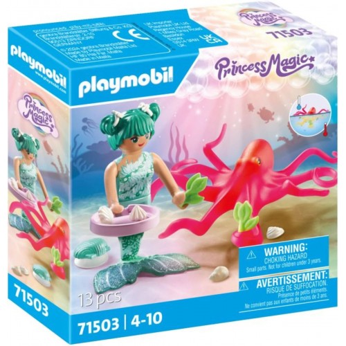 Playmobil Princess Magic Γοργόνα με Χταπόδι(71503)