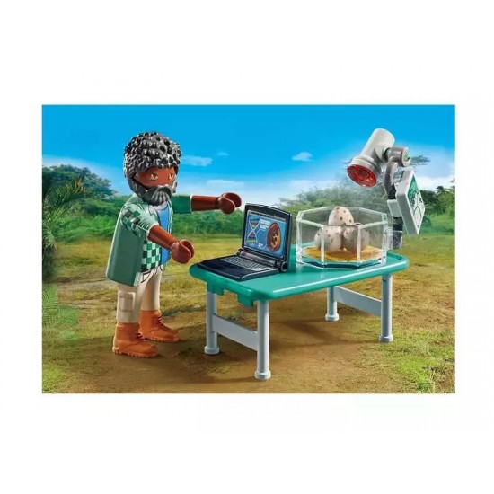 Playmobil Dinos Ερευνητικό Κέντρο Με Δεινόσαυρους(71523)