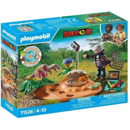Playmobil Dinos Φωλιά Στεγόσαυρου και Κλέφτης Αυγών(71526)