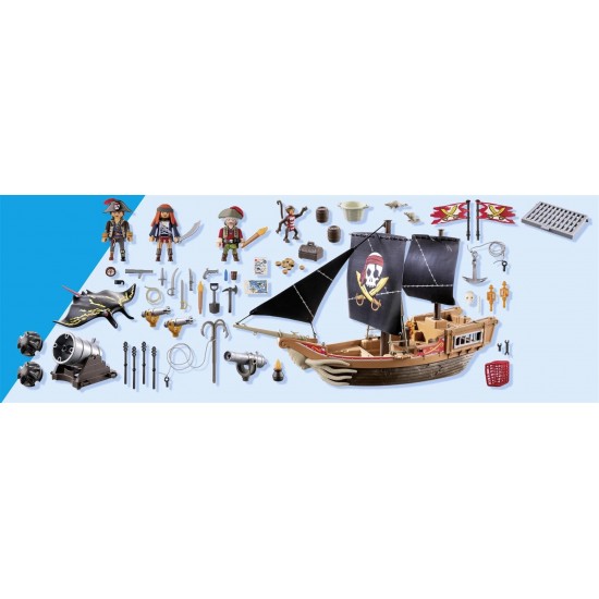 Playmobil Pirates Πειρατική ναυαρχίδα (71530)