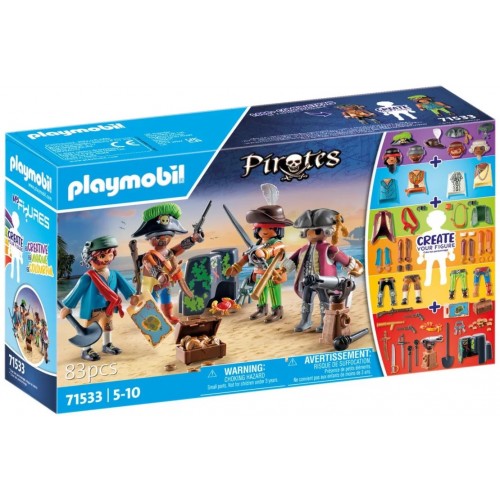 Playmobil Pirates My Figures: Πειρατές (71533)