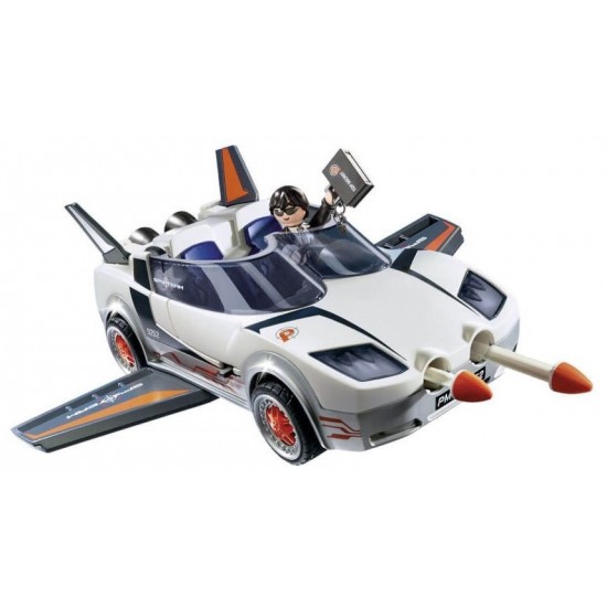 Playmobil Top Agents Κατασκοπευτικό Όχημα Του Πράκτορα Π(71587)