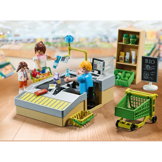 Playmobil My Life Ταμείο βιολογικού καταστήματος (71648)