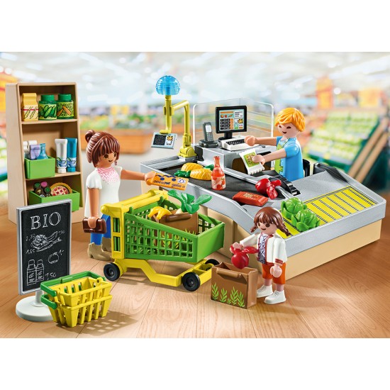 Playmobil My Life Ταμείο βιολογικού καταστήματος (71648)