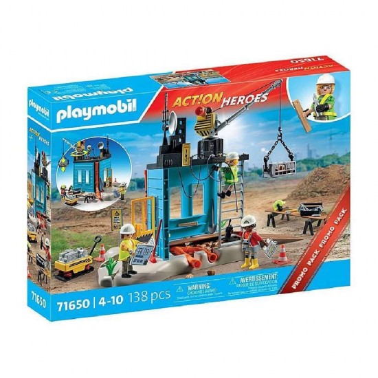 Playmobil My Life Εργοτάξιο (71650)