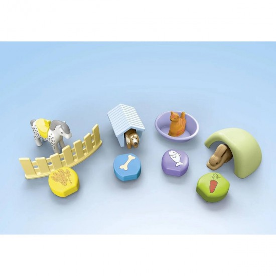 Playmobil Junior Junior: Ξενώνας Μικρών Ζώων (71690 )