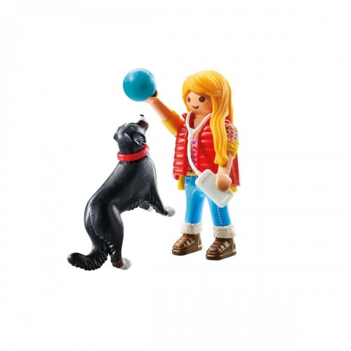 Playmobil My Life Γυναίκα με βουνίσιο σκύλο Μπερνίζ (71738)
