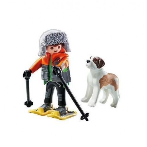 Playmobil My Life Ορειβάτης με σκύλο του Αγίου Βερνάρδου (71741)
