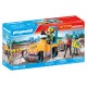 Playmobil Action Heroes Οδοστρωτήρας-Εργάτες(71751)