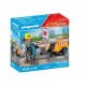 Playmobil Action Heroes Εργάτης με Κομπρεσέρ(71752)