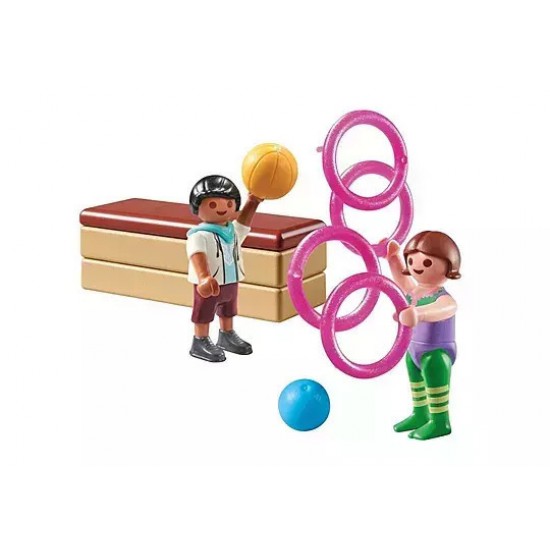 Playmobil Special Plus Προπόνηση στο γυμναστήριο(71757)